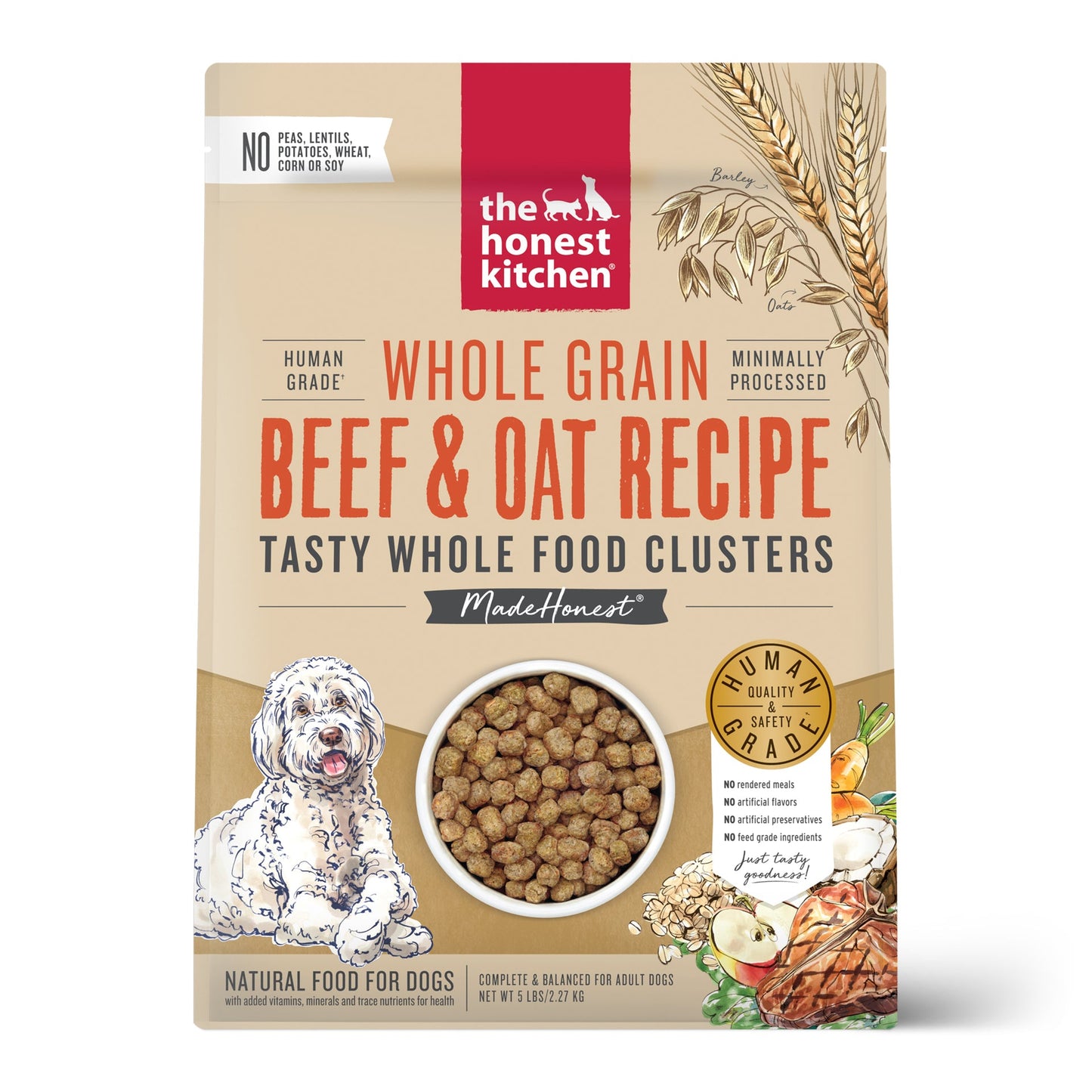 Honest Kitchen Whole Grain Cluster Dog Food