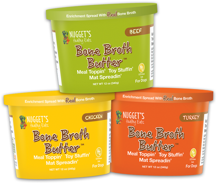 Nugget's Healthy Eats Bone Broth Butter