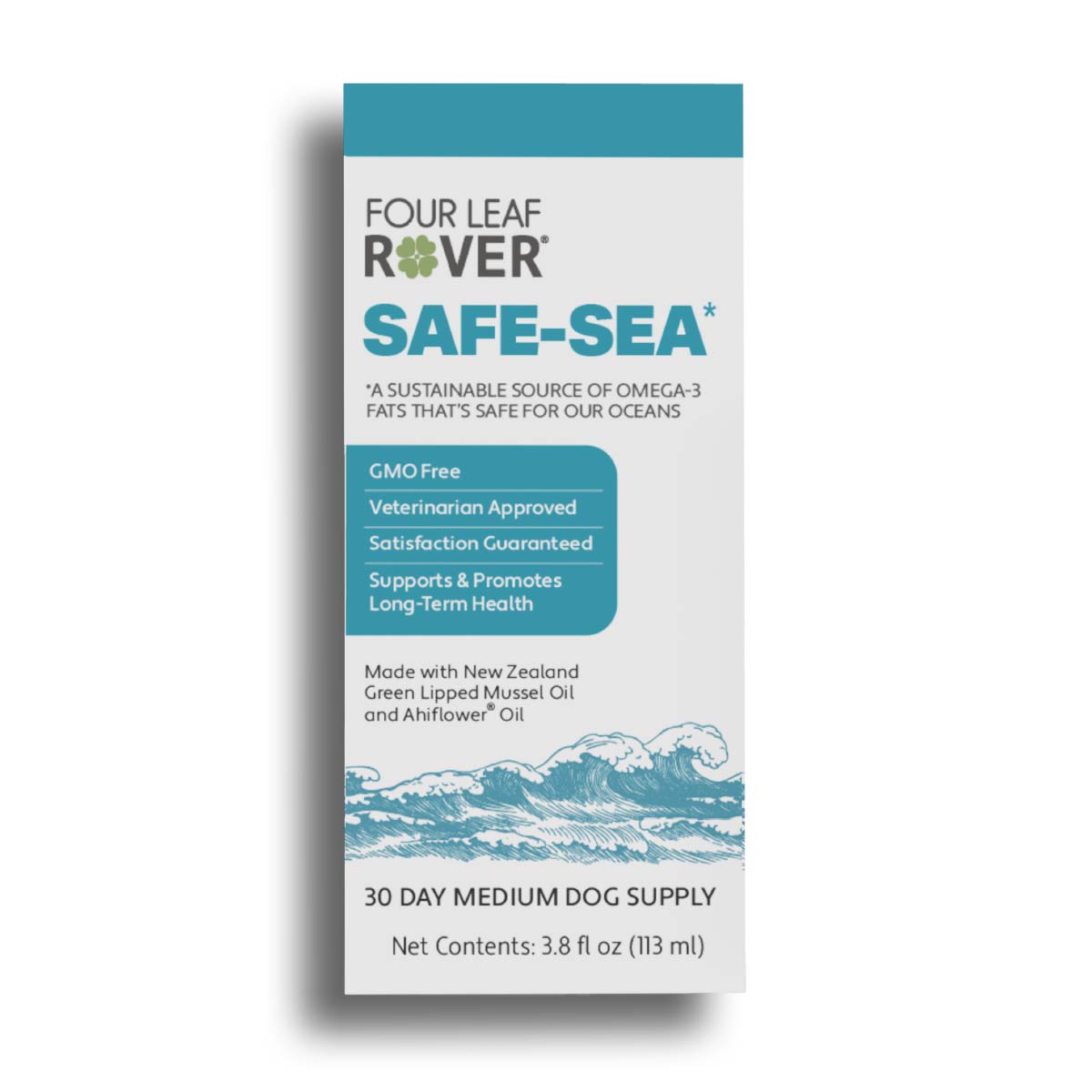 Four Leaf Rover Safe-Sea - Green Lipped Mussel Oil For Dogs