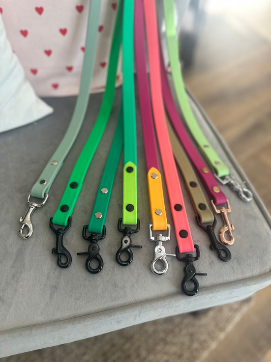 Pre-Made Biothane® Leashes - 4 Feet (3/4" Wide)