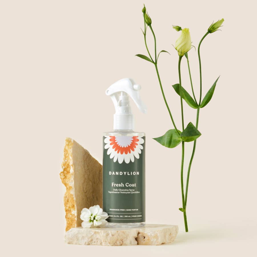 Dandylion - Fresh Coat Daily Cleansing Spray | Waterless No-Rinse Shampoo