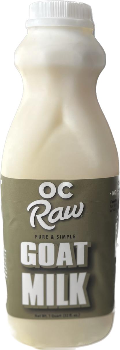 OC Raw Goat Milk