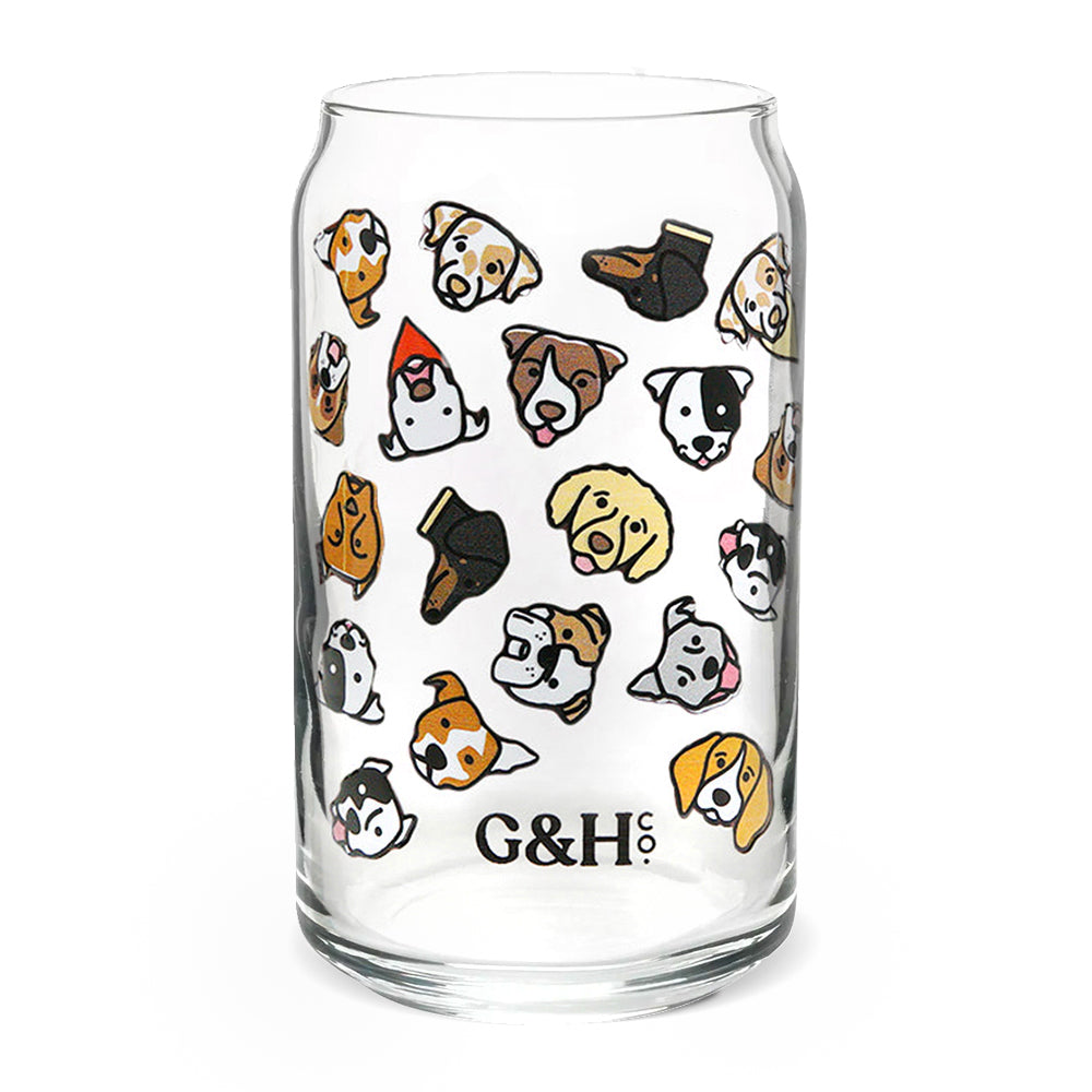 Grounds & Hounds Cold Brew Glass