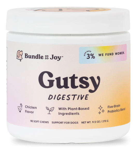 Bundle x Joy - Gutsy Digestive Supplement for Dogs