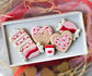 Butters Barkery & Pawtisserie - Waffle Heart Valentine Dog Cookie